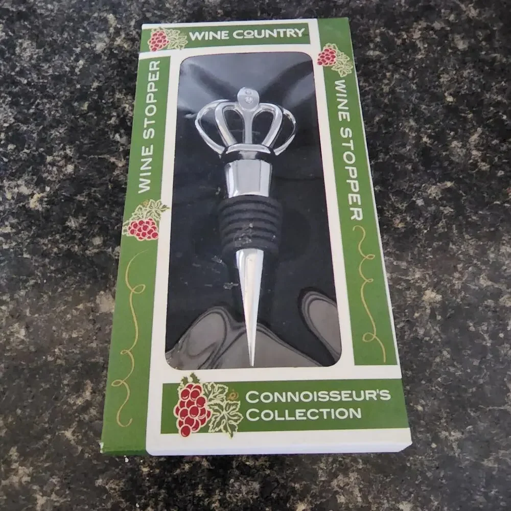 NIB. Lot of 3 Wine Country Wine Stoppers